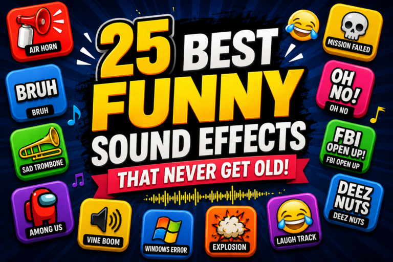 25 Best Funny Sound Effects That Never Get Old 7 25 Best Funny Sound Effects That Never Get Old